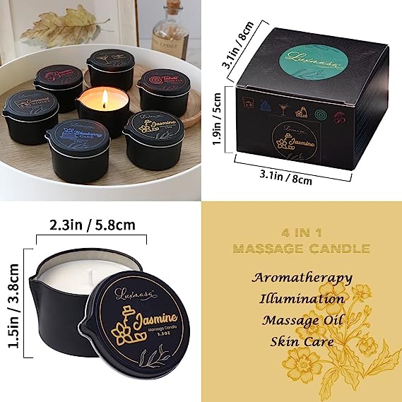 Pure Natural Soybean Oil Candle Massage Wax - Image 4