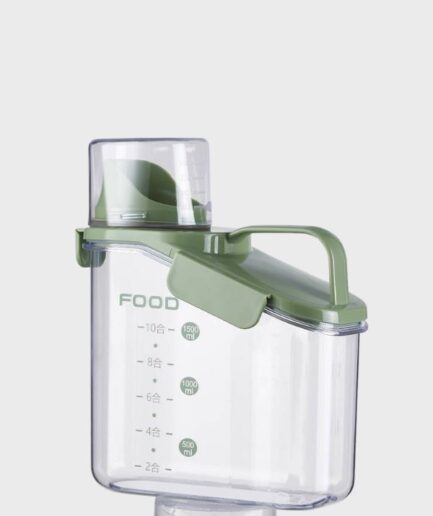 Green Plastic Storage Containers with Lids