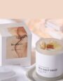 Sea Salt Sage Scented Candles with Wooden Wick