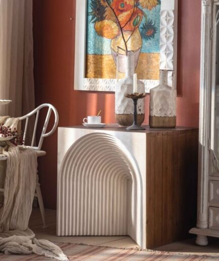 House Decorative Modern Solid Wood Display Table