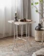 Modern Four-Leaf Clover Shaped End Table
