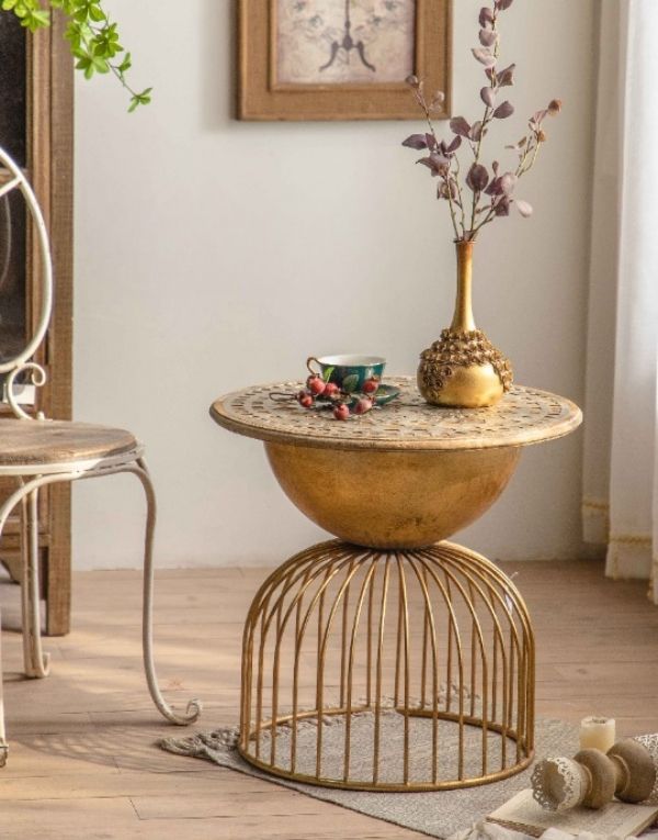 Modern Wrought Iron Coffee Table