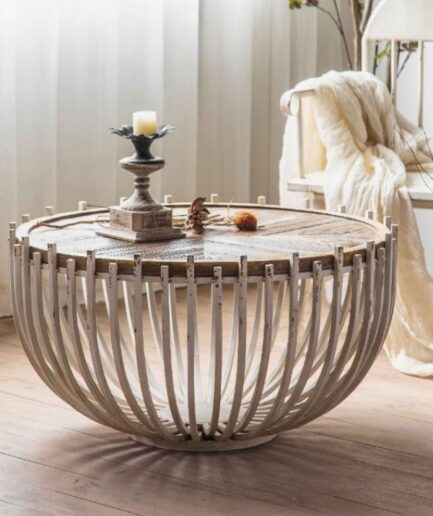 Nordic Wrought Iron Coffee Table