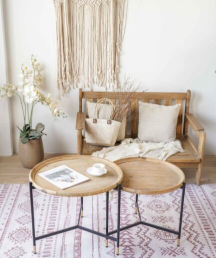 Rattan Japanese Tea Table