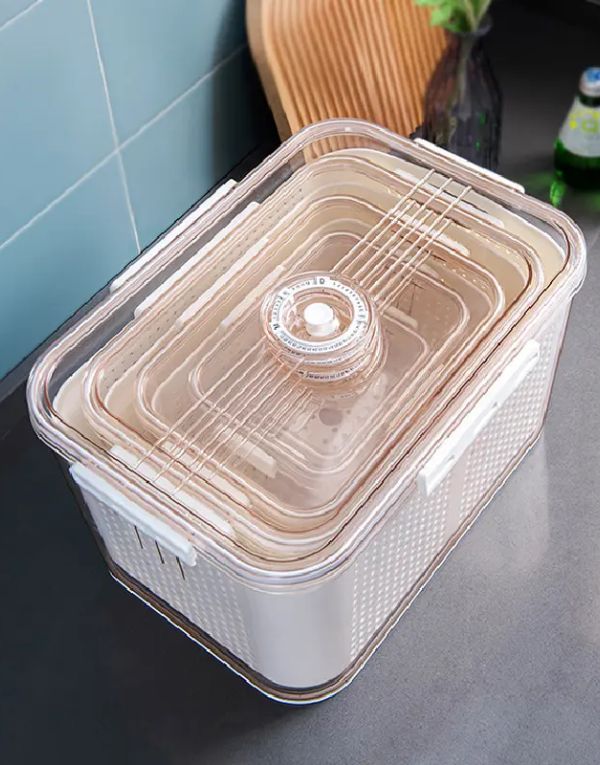 Refrigerator Storage Box and Bin Fruit Storage Box for Fridge Vegetables