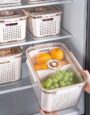Refrigerator Storage Box and Bin Fruit Storage Box for Fridge Vegetables