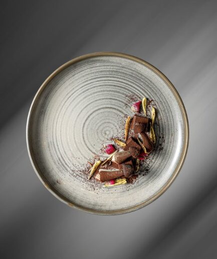 Round Ceramic Dinner Plate