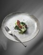 Rustic Villa Reactive Glaze Ceramic Plates