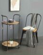 Table American-style Sofa Table with Trolley