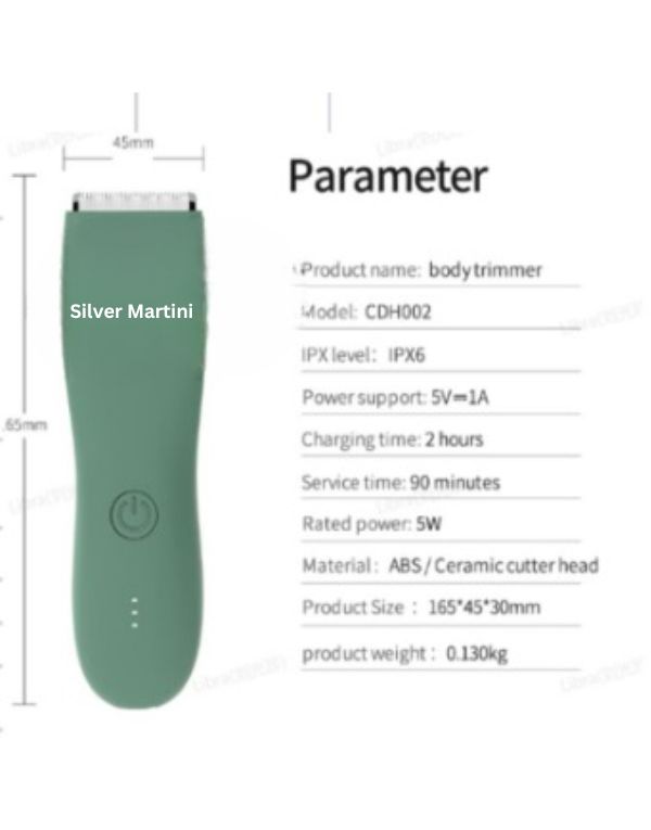 Body Hair Trimmer and Shaver for Men and Women - Image 8