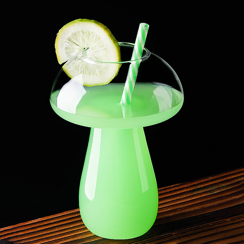 Mushroom Shaped Cute Cocktail Glass - Image 5
