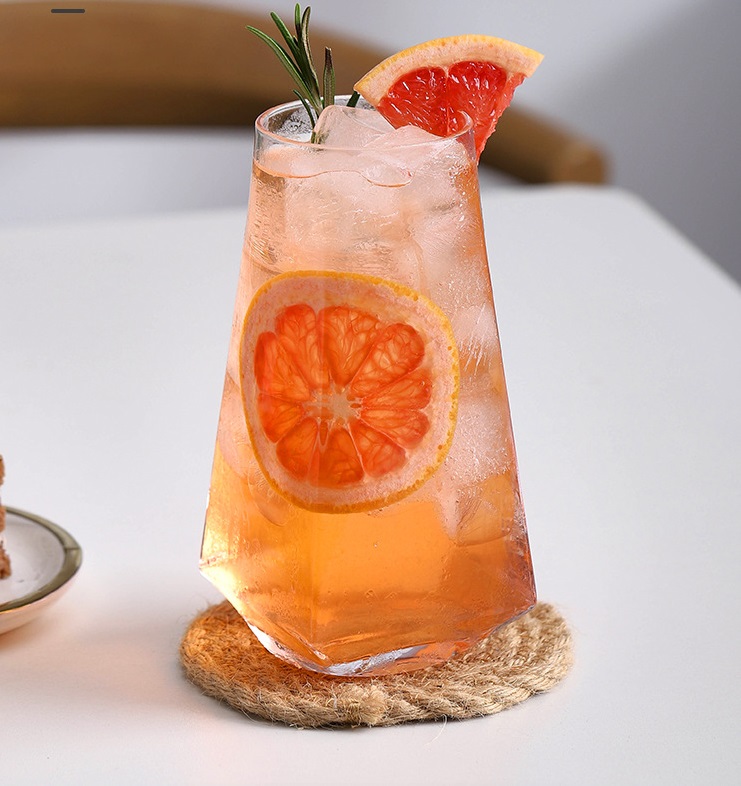 Geometrical Highball 500ml Cocktail Glasses - Image 5