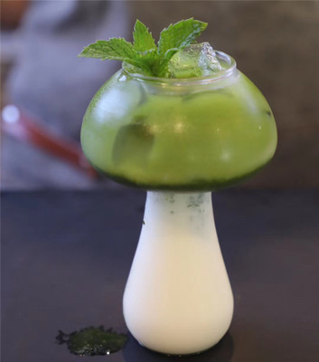 Mushroom Shaped Cute Cocktail Glass - Image 4