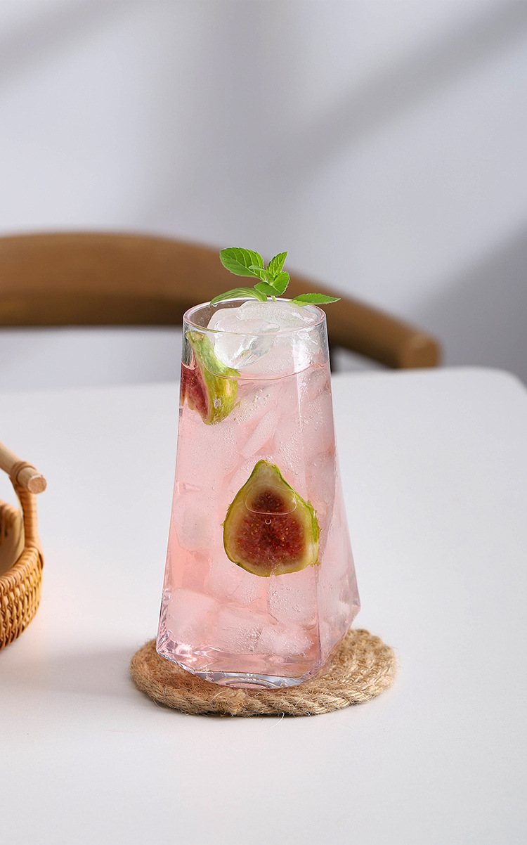 Geometrical Highball 500ml Cocktail Glasses - Image 8