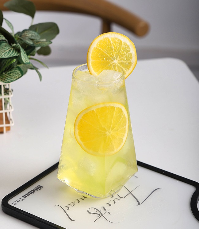 Geometrical Highball 500ml Cocktail Glasses - Image 2