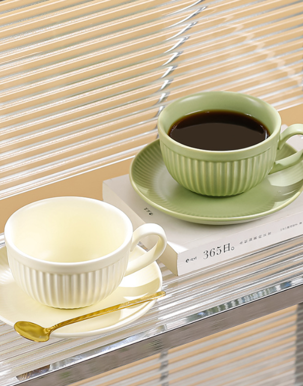 EDME COFFEE CUP AND SAUCER