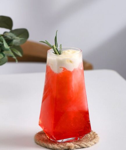 Geometrical Highball 500ml Cocktail Glasses