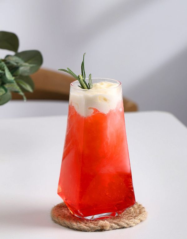 Geometrical Highball 500ml Cocktail Glasses