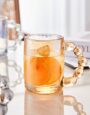 Glass Water Cup with Handle Coffee Cup