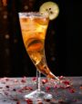 Horns Shape Cocktail Glass