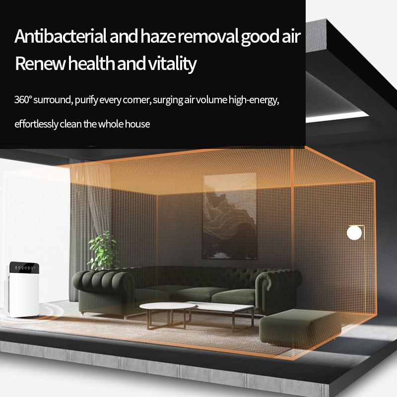 Air Purifier Freshener Cleaner Sterilizer HEPA Filter Smoke Dust Remover - Image 6