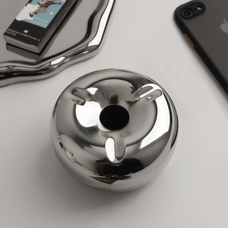 Stainless Steel Ashtray - Image 2