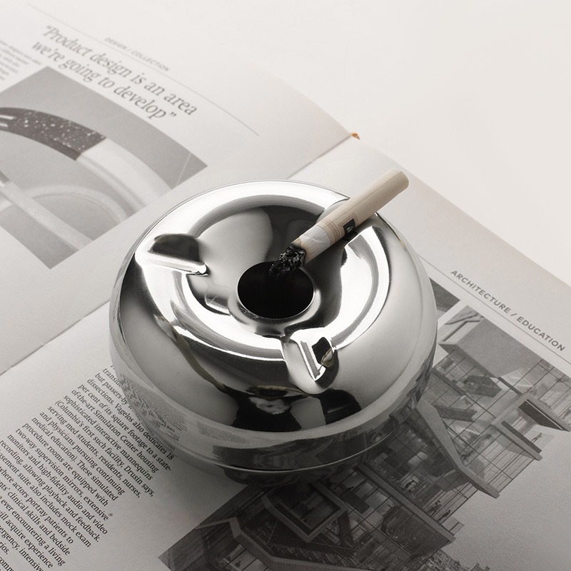 Stainless Steel Ashtray - Image 4
