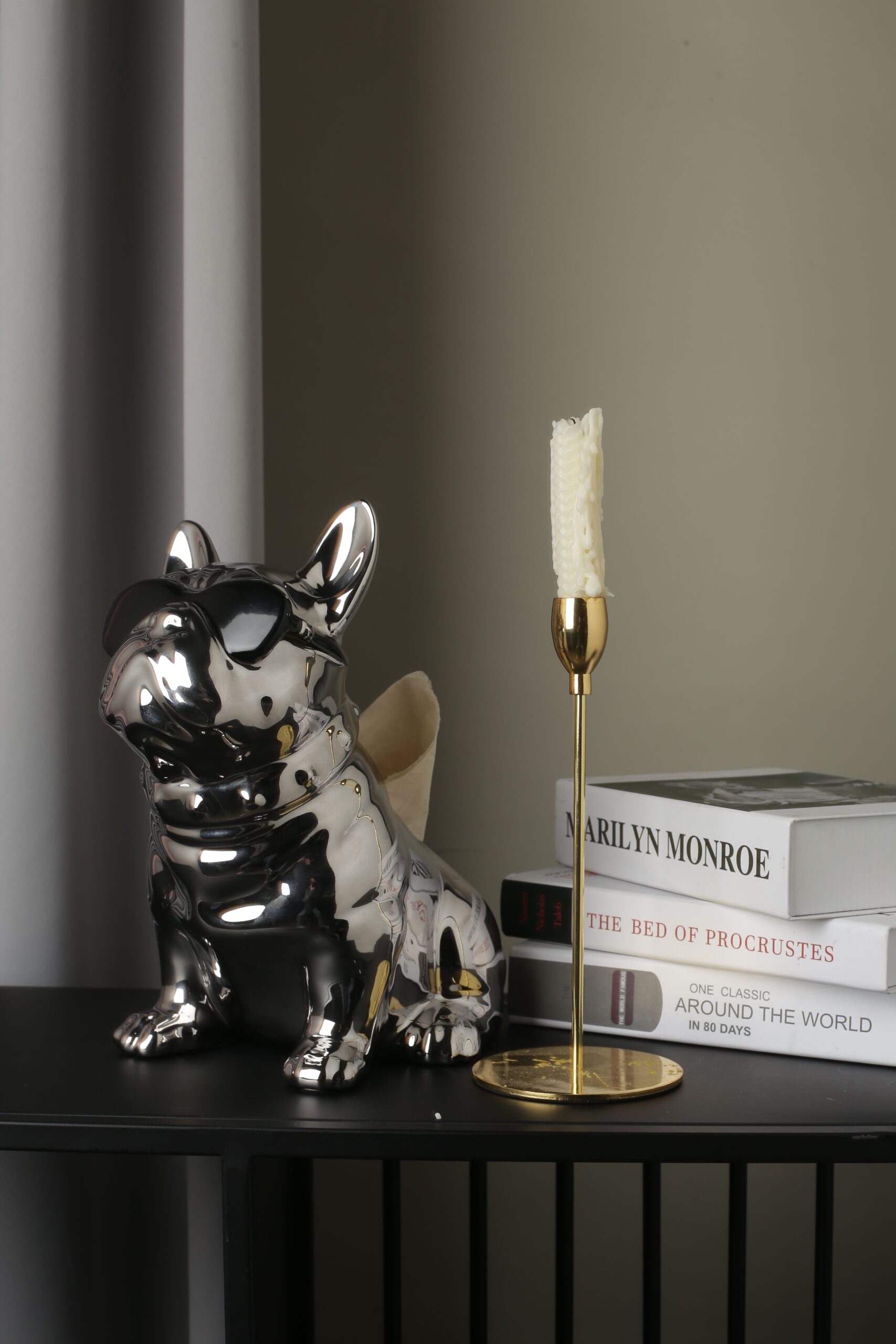 Gold Swag Dog Tissue Holder - Image 3