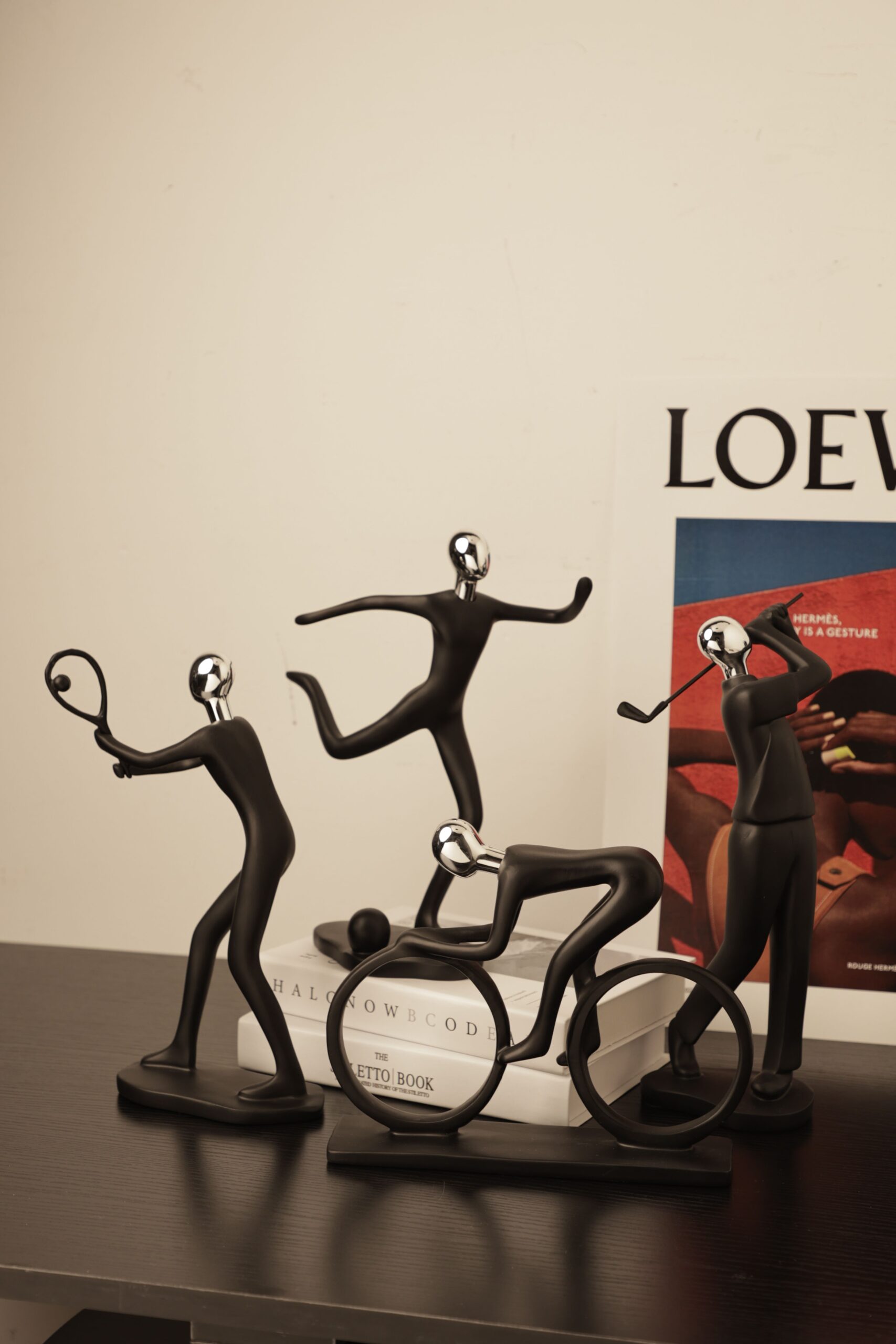 Modern Art Sportsman Figurines - Image 11