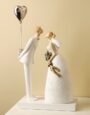 Luxury Home Decor for gift Wedding Couple Figure Ornament