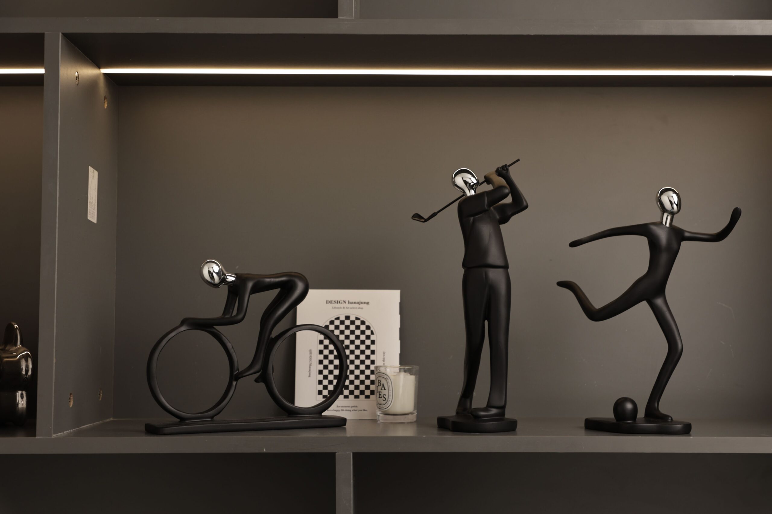 Modern Art Sportsman Figurines - Image 8