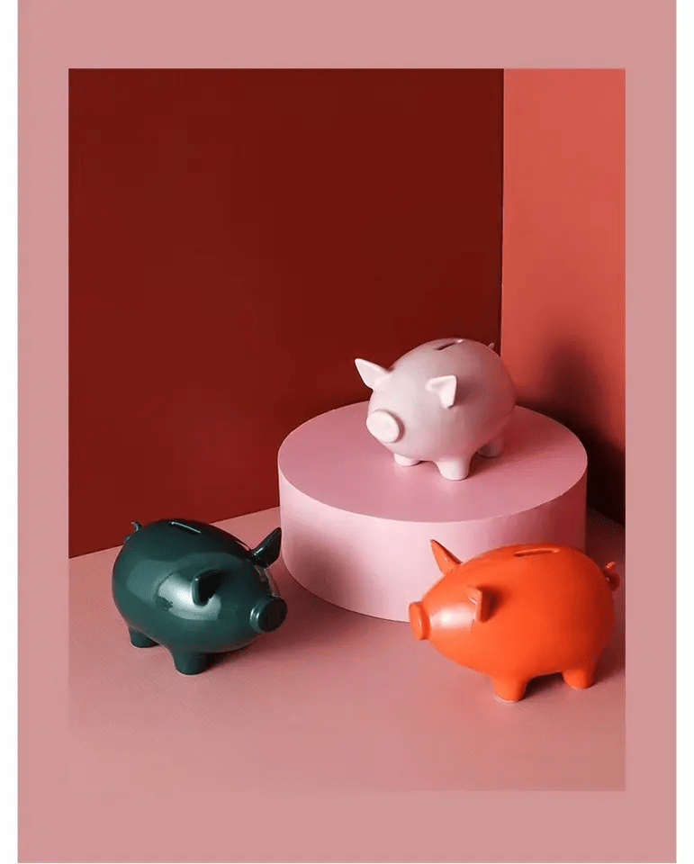 Porcelain Animal Figurines Creative Sculptures Home Décor - Image 9