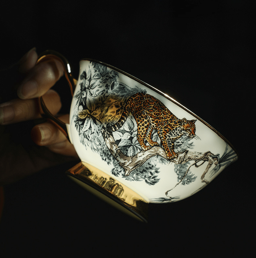 Classic British Finest Bone China Tea Cup with gift box