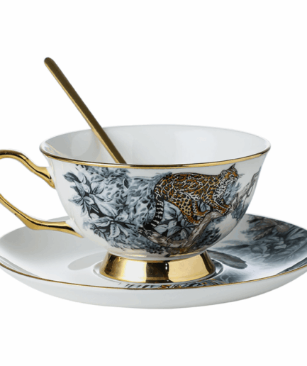 Classic British Finest Bone China Tea Cup with gift box