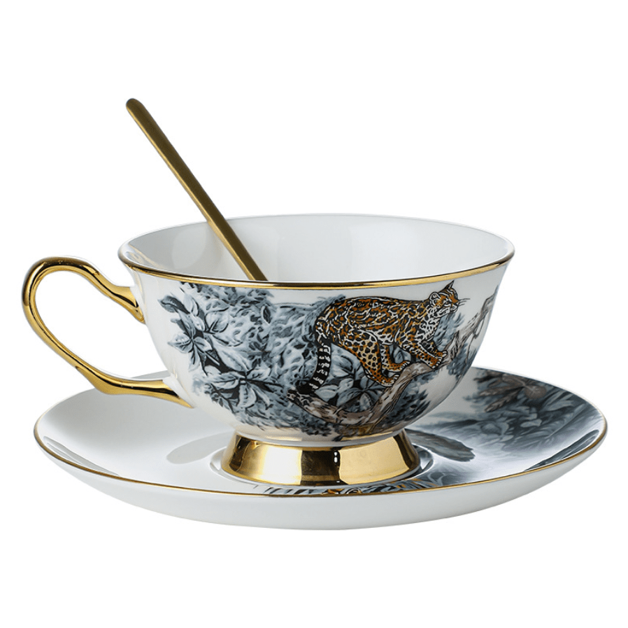 Classic British Finest Bone China Tea Cup with gift box