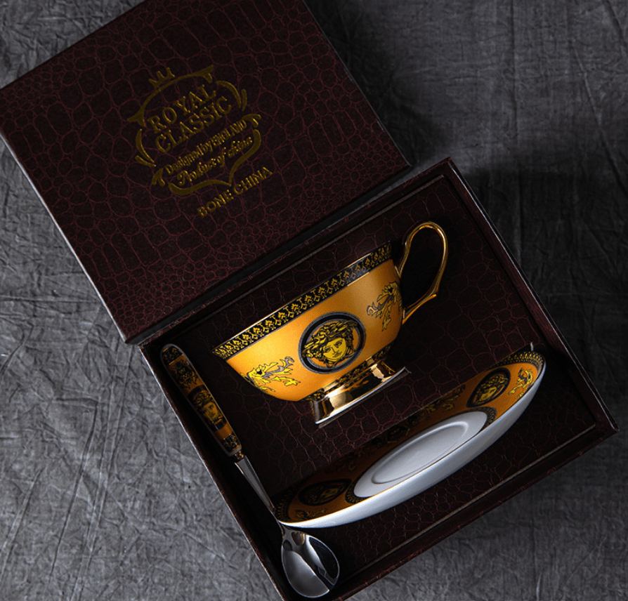 Elegant British Finest Bone China Tea Cup With Gift Box - Image 4
