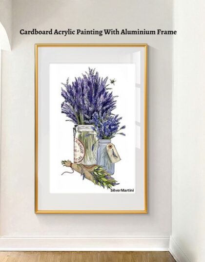 Beautiful paintings for your living room made of cardboard, and canvas (size: 40 x 60 cm)