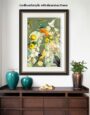 luxury Canvas, Cardboard, and Crystal Porcelain modern living room wall art Decorative Paintings ( Size: 40x60 CM )