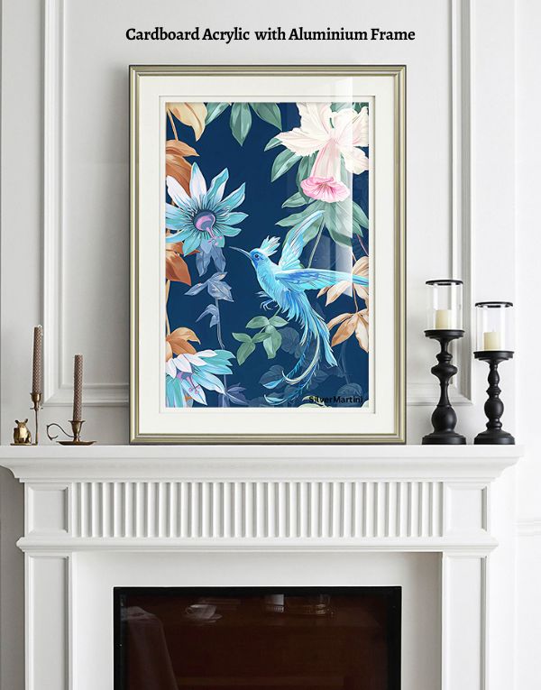 Beautiful Decorative Paintings on Canvas, Cardboard, and Crystal Porcelain for Your Living Room (Size: 40x60 CM) - Image 2