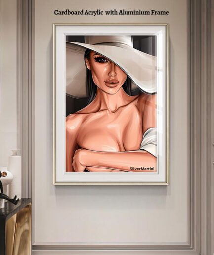 Luxury Decorative Paintings on Canvas, Cardboard, and Crystal Porcelain for Your Living Room (Size: 40x60 CM)