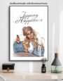 Decorative Paintings on Canvas, Cardboard, and Crystal Porcelain for Your Living Room (Size: 40x60 CM)