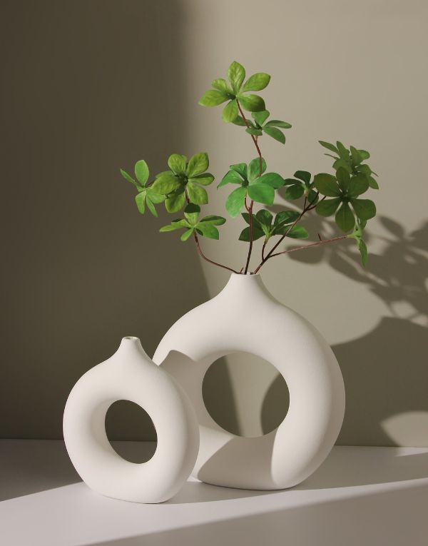 Porcelain Vase Flower Vase for Modern Home Décor