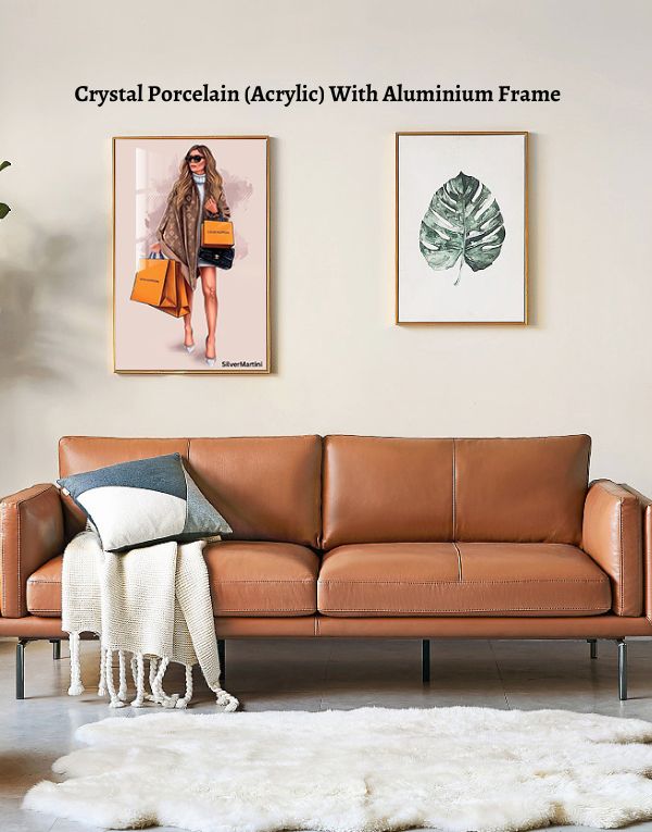 Luxury Decorative Cardboard Porcelain Painting for Your Living Room (Size: 40x60 CM) - Image 4