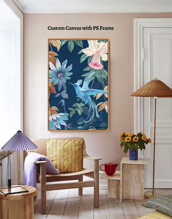 Beautiful Decorative Paintings on Canvas, Cardboard, and Crystal Porcelain for Your Living Room (Size: 40x60 CM)