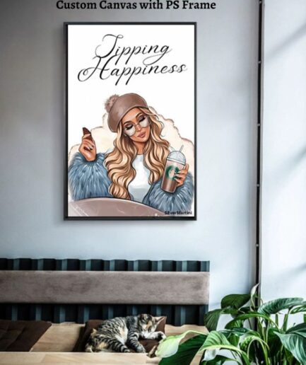 Decorative Paintings on Canvas, Cardboard, and Crystal Porcelain for Your Living Room (Size: 40x60 CM)