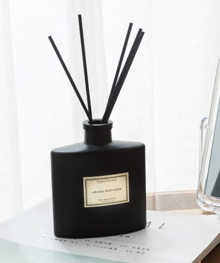 100ml Matte Black Reed Diffuser in Black Box