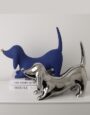 Luxury Doberman dog Art Decoration Desktop Decoration