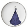 Beautiful Girl Bone China Plates