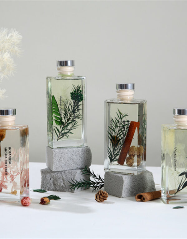 Botanical Reed Diffuser Natural Fireless Tea Fragrance Diffuser