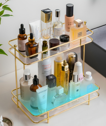 luxurious 2-Tier Bathroom Organizer